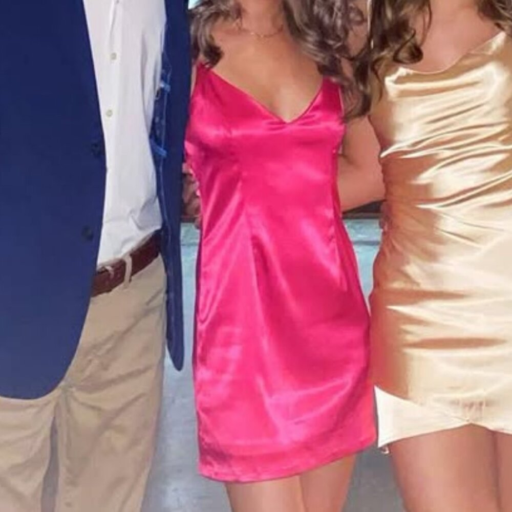 Pink Mini Dress